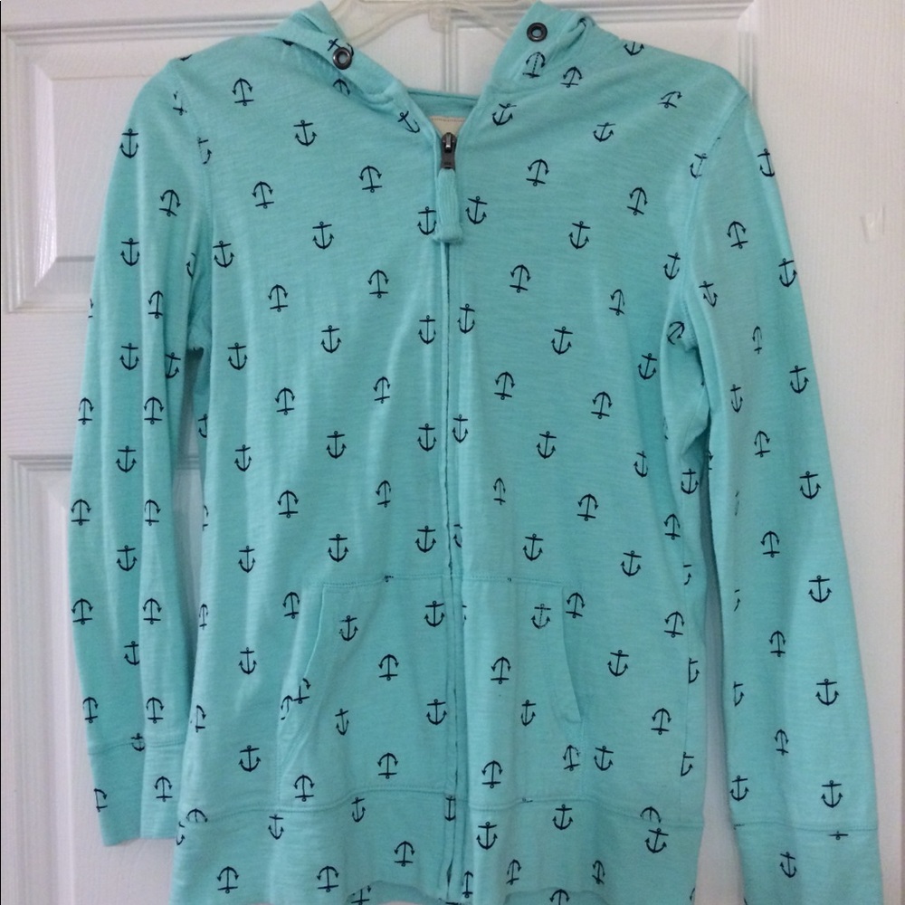 Blue anchor jacket